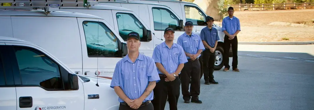 KIC Refrigeration crew ready for Mini Split Repair jobs across McMinnville